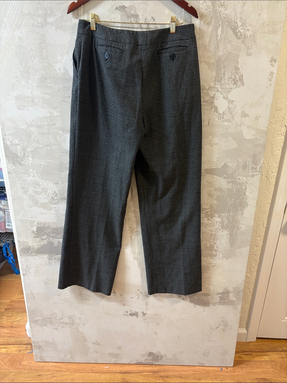 Chadwicks Charcoal Gray Straight-Leg Trousers - Picture 2 of 9